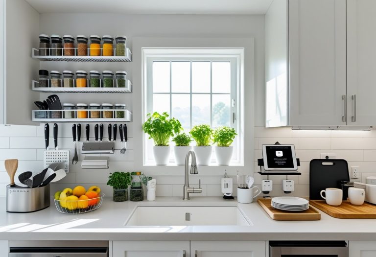 15 Smart Kitchen Counter Ideas for Space & Efficiency
