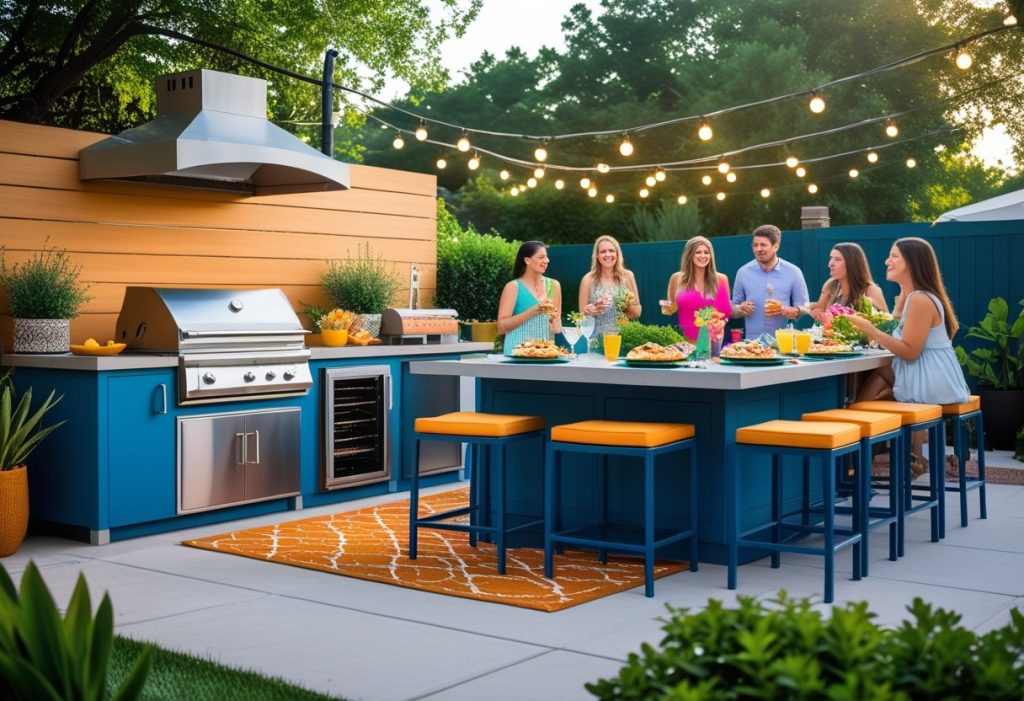Budget Outdoor Kitchen Ideas for a Stylish Backyard