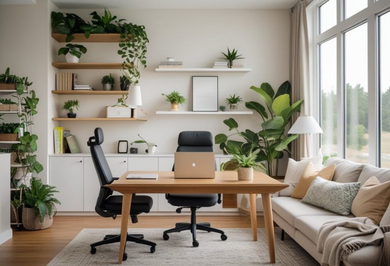 Living Room Office Ideas