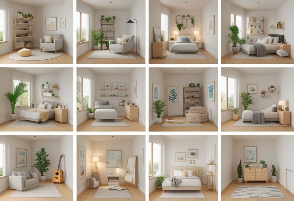 Fill Empty Bedroom Corners