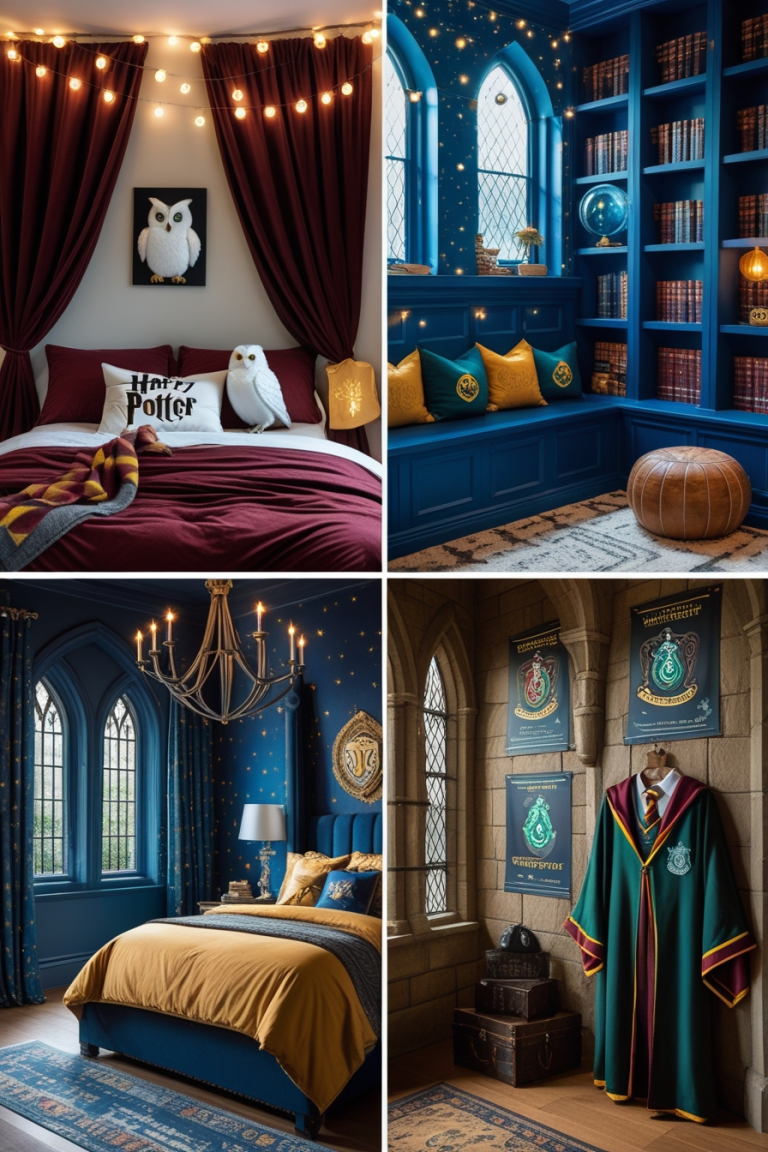Magical Harry Potter Bedroom Ideas for Whimsical Decor - Idea Dash