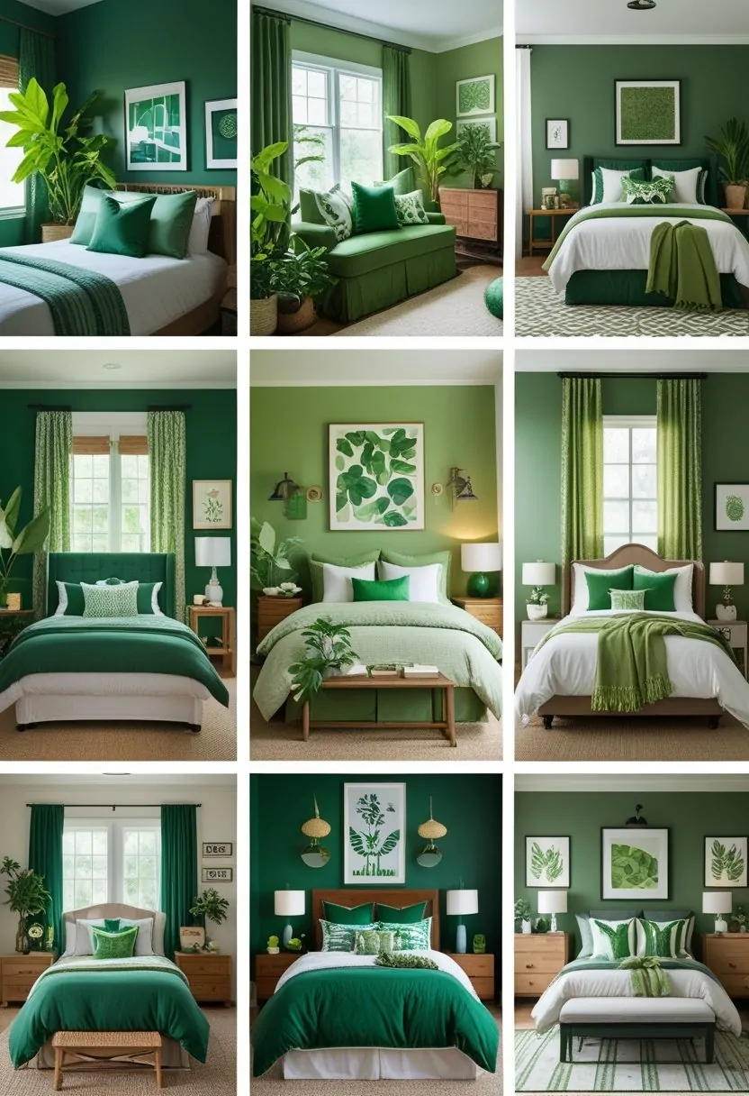 Green Bedrooms