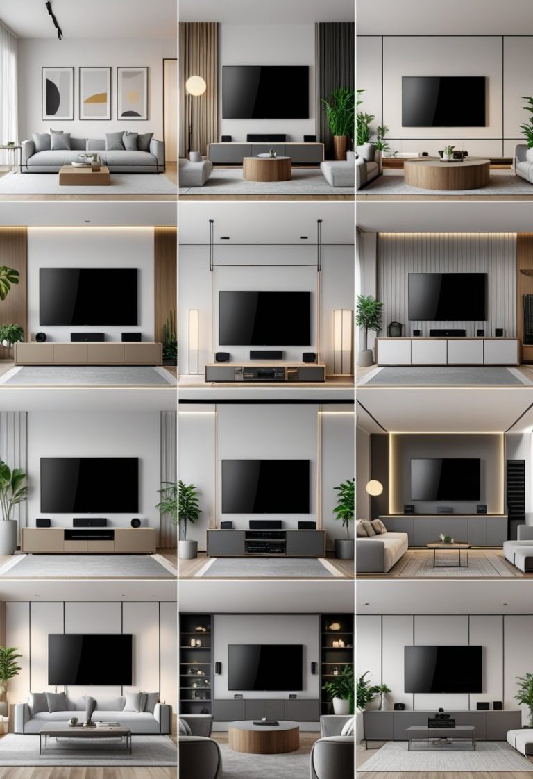 15 Modern Living Room Entertainment Setup Ideas - Idea Dash