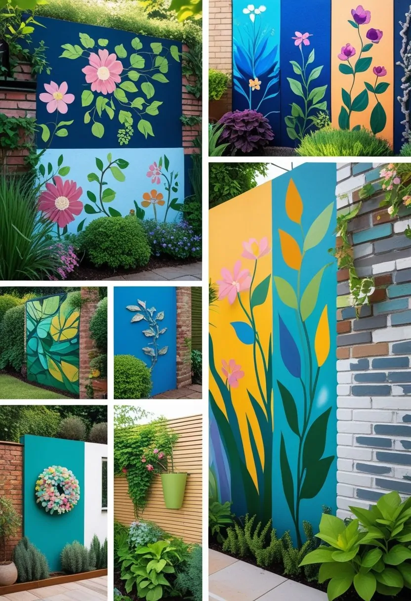 Garden Wall Painting