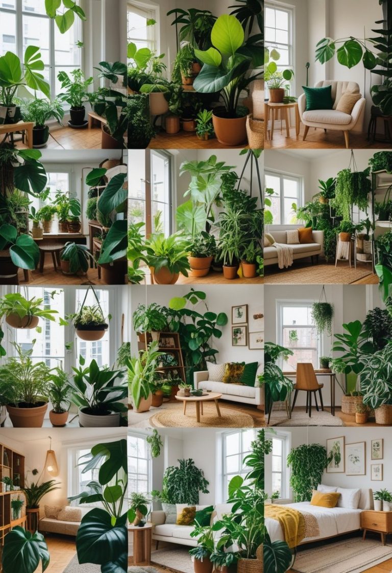 Plant-Filled Apartment Interiors & Cozy Urban Jungle Ideas - Idea Dash